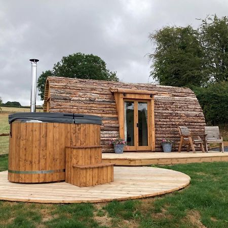 Delor - Bryntalch Glamping Pods Montgomery Exterior foto