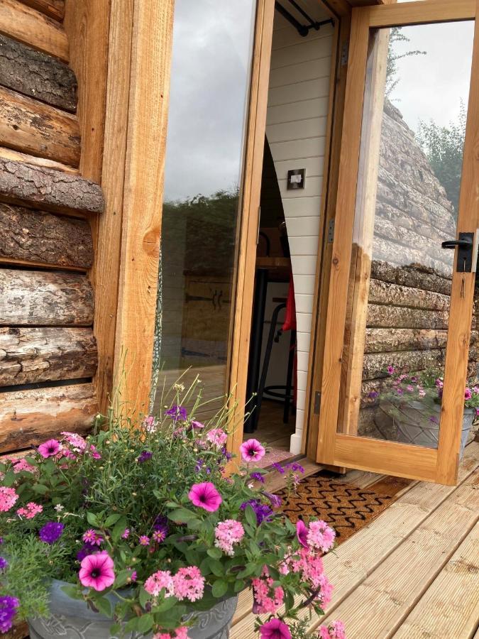 Delor - Bryntalch Glamping Pods Montgomery Exterior foto