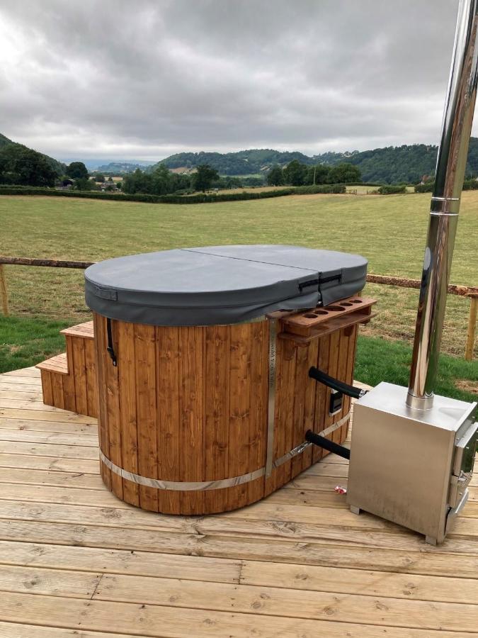Delor - Bryntalch Glamping Pods Montgomery Exterior foto